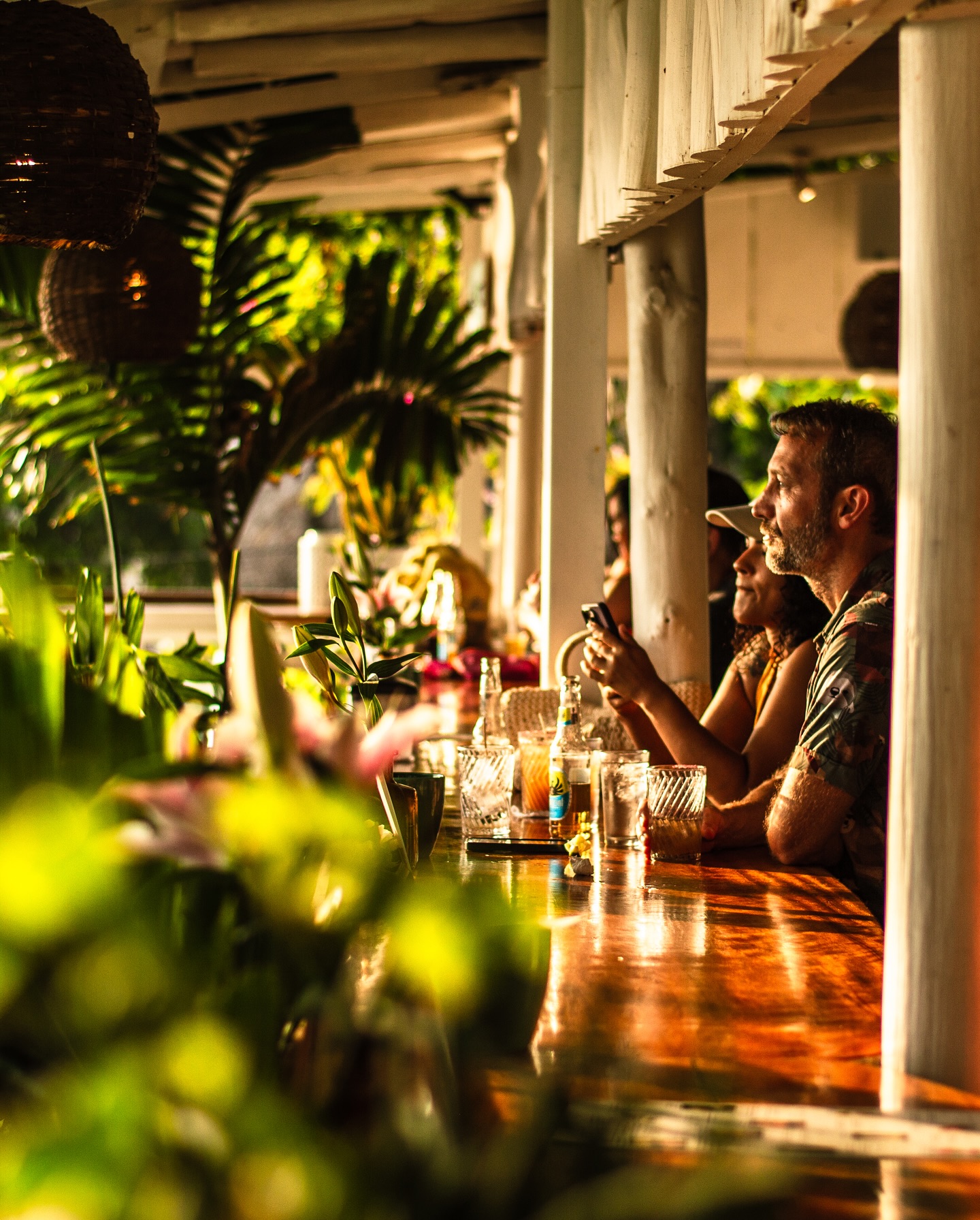 sunset view samudio's